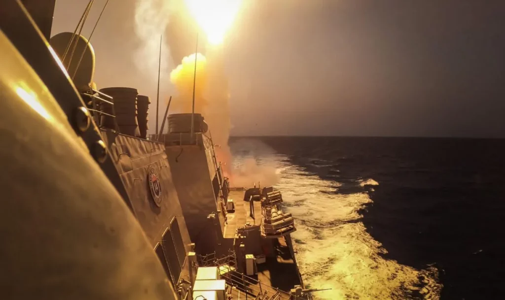 thedotgood inkstick uss carney engages houthi missiles x